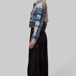 Painted Madras Blouse - Odeeh