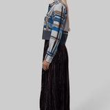 Painted Madras Blouse - Odeeh