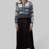 Painted Madras Blouse - Odeeh