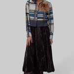 Painted Madras Blouse - Odeeh