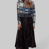 Painted Madras Blouse - Odeeh