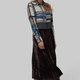 Painted Madras Blouse - Odeeh