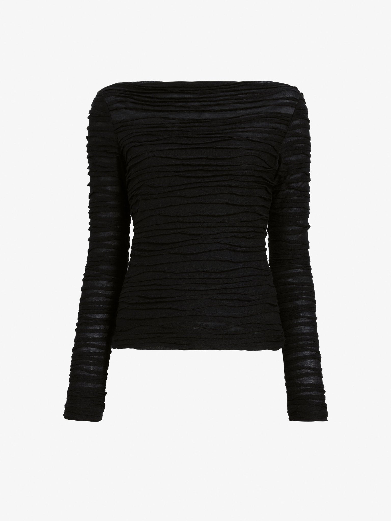 Paloma Black Textured Top - Proenza Schouler White Label