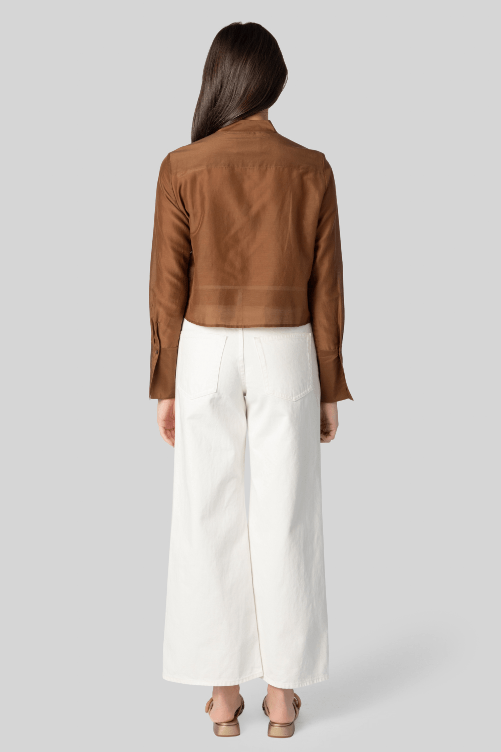 Patti Emperador Ruffle Blouse - TWP