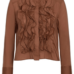 Patti Emperador Ruffle Blouse - TWP