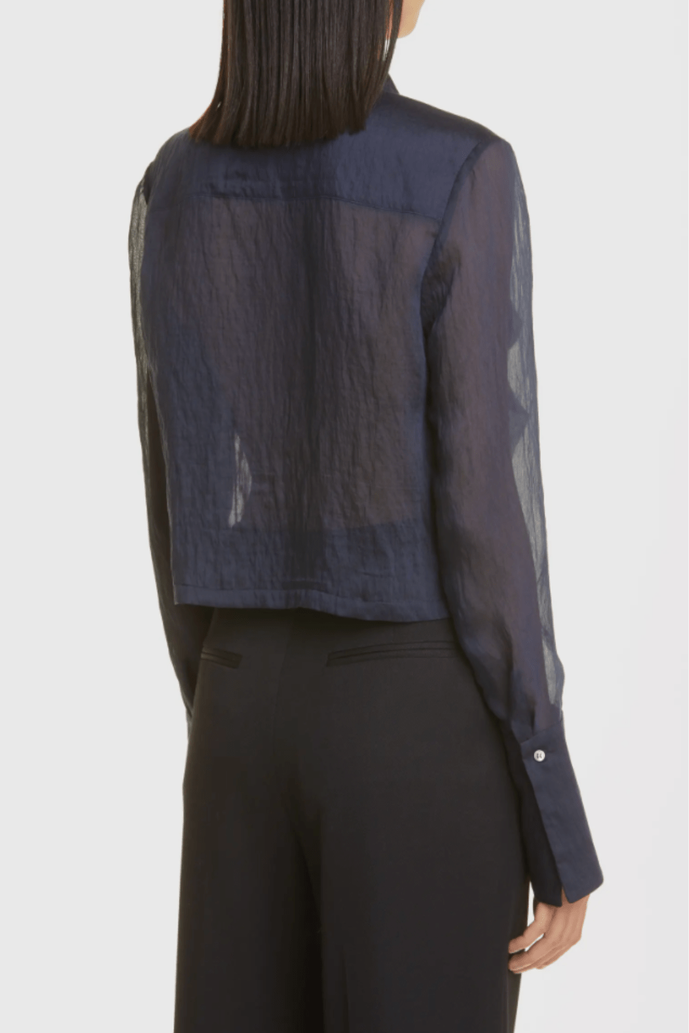 Patti Midnight Ruffle Blouse - TWP