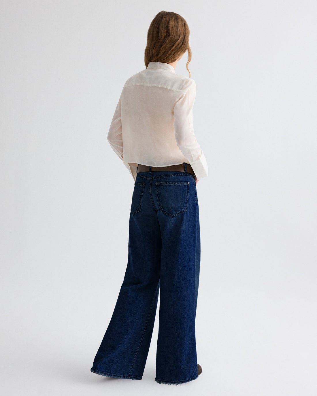 Patti White Ruffle Blouse - TWP