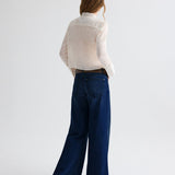 Patti White Ruffle Blouse - TWP