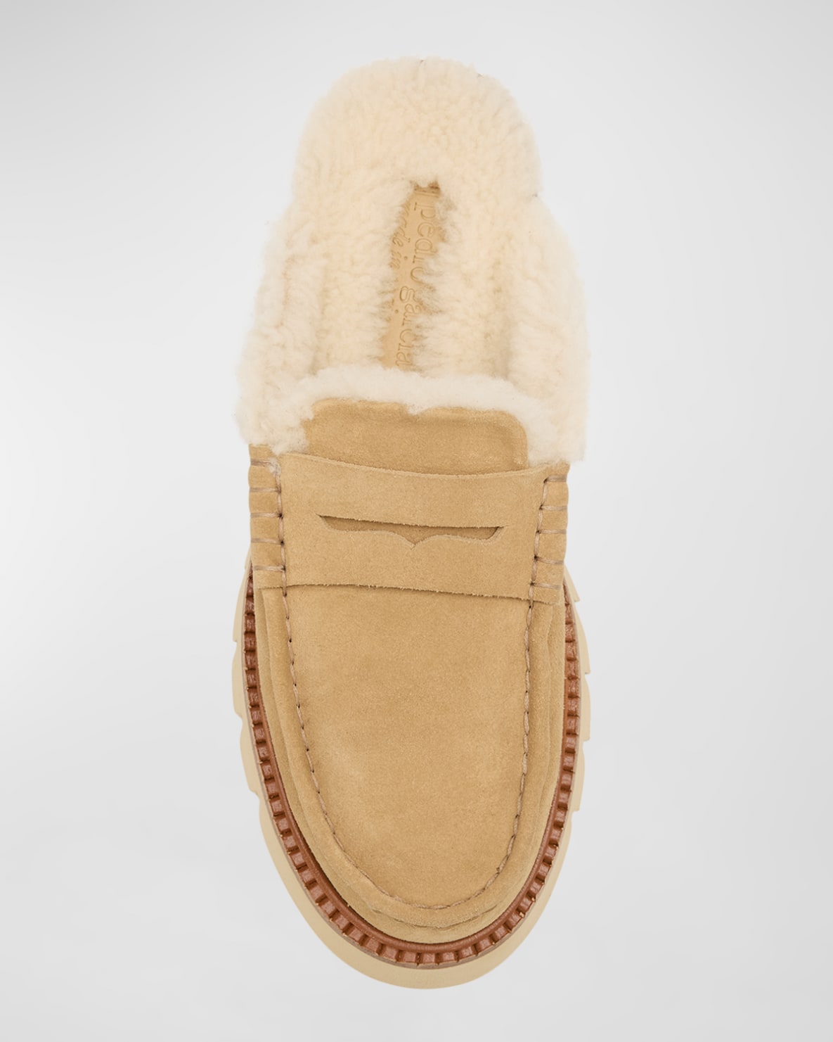 Savy Shearling Mule - The Posh Peacock