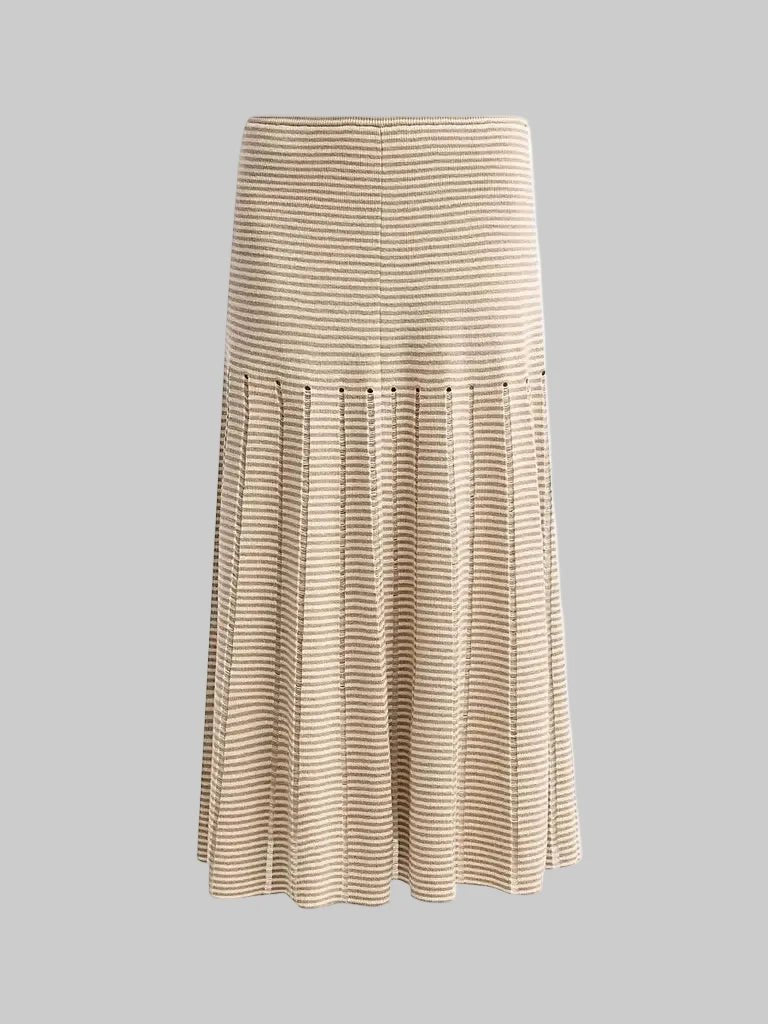 Phyllis Skirt in Ladder Stripe - Proenza Schouler