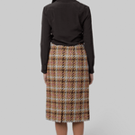 Plaid Pencil Skirt - Odeeh