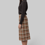 Plaid Pencil Skirt - Odeeh