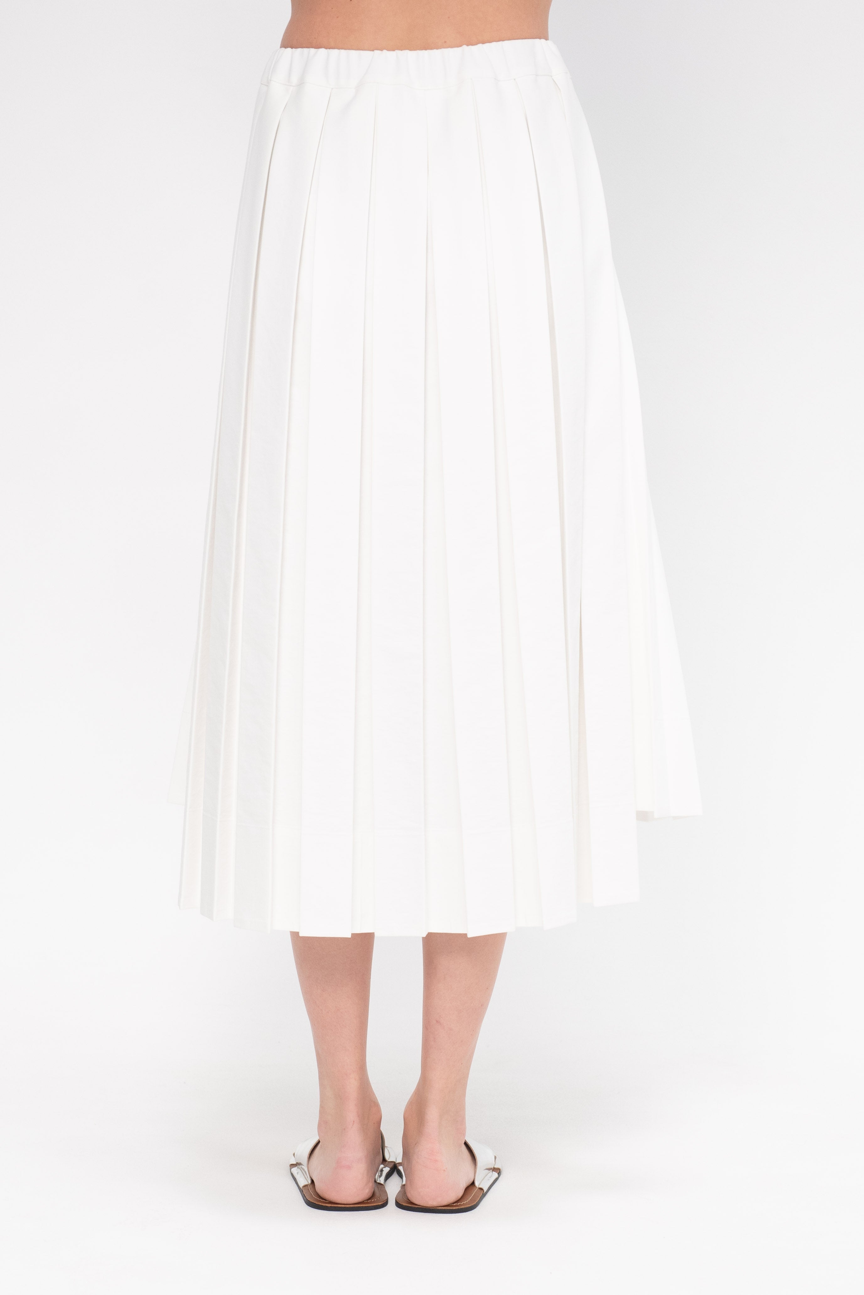 Pleated Midi Skirt - The Posh Peacock