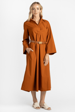 Poplin Kleid Dress - Odeeh