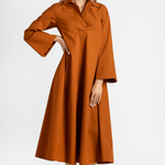 Poplin Kleid Dress - Odeeh