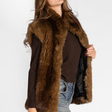 Laila Mink Vest - The Posh Peacock