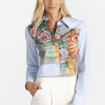 Postcard Collage Shirt - Odeeh