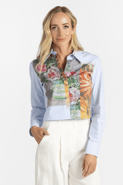 Postcard Collage Shirt - Odeeh