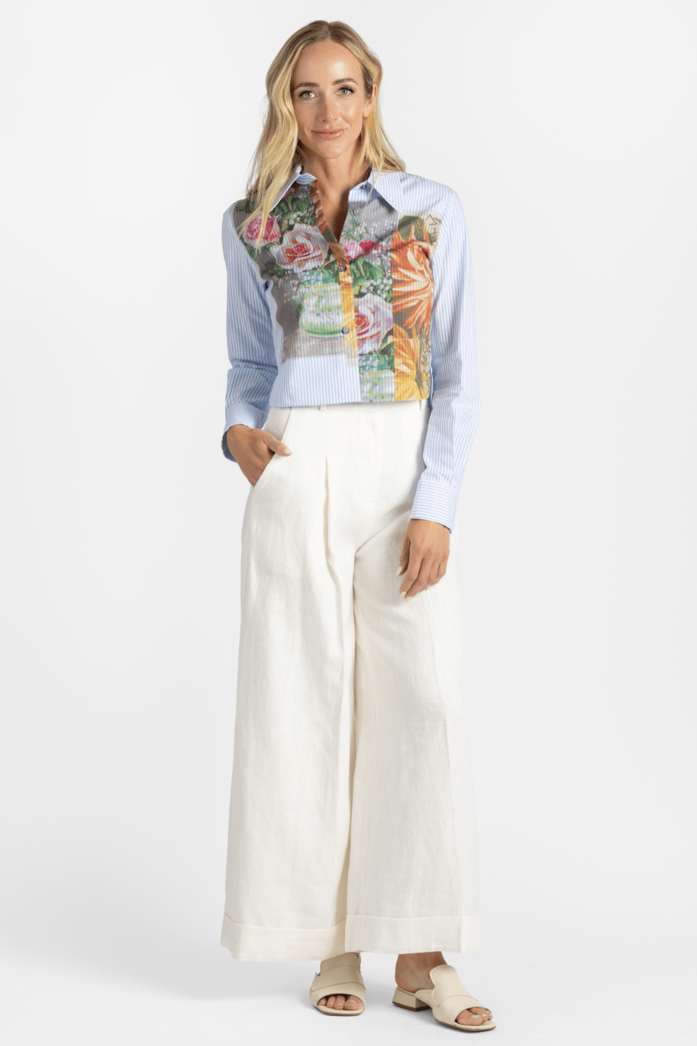 Postcard Collage Shirt - Odeeh