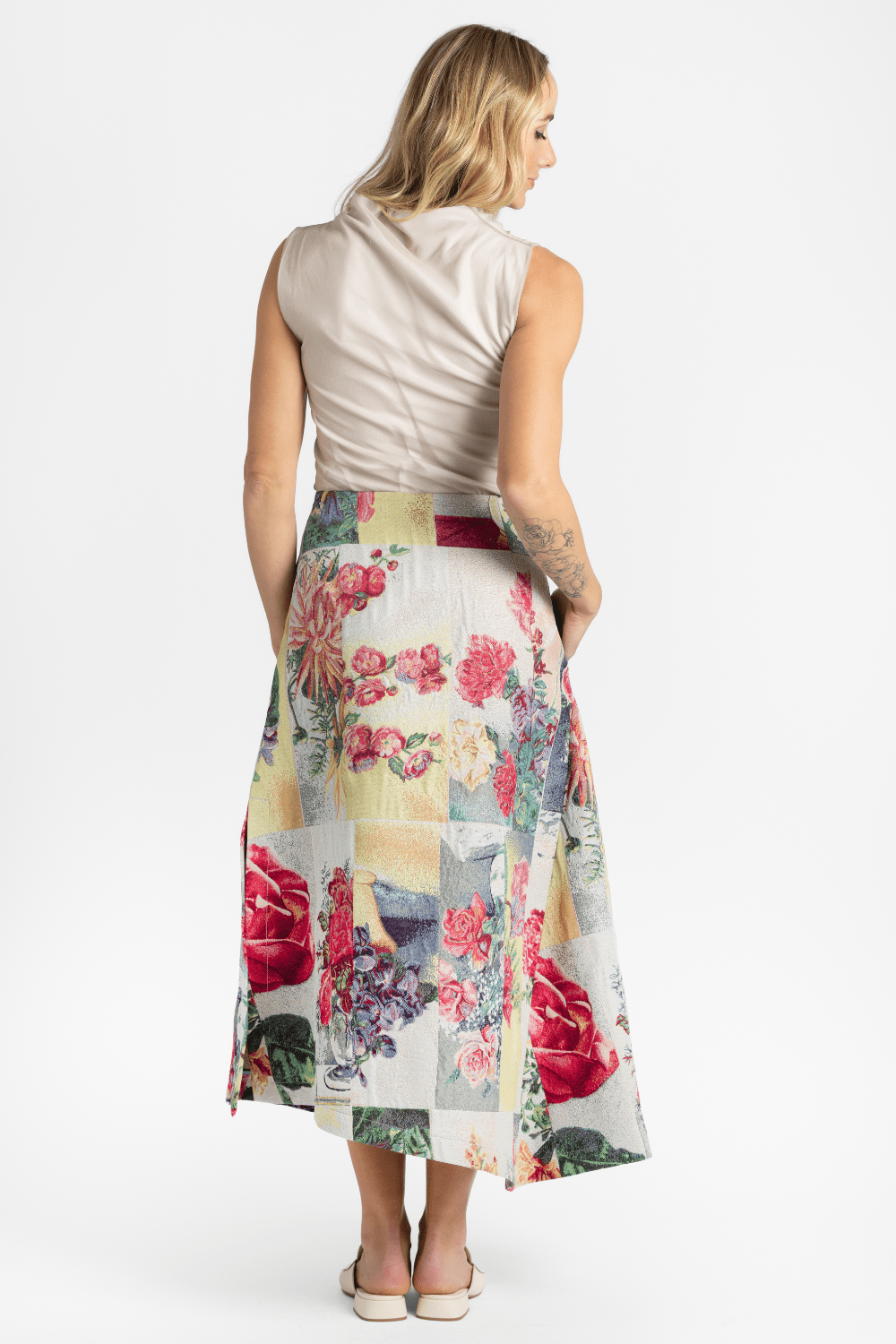 Postcard Jacquard Skirt - Odeeh