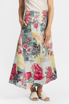 Postcard Jacquard Skirt - Odeeh