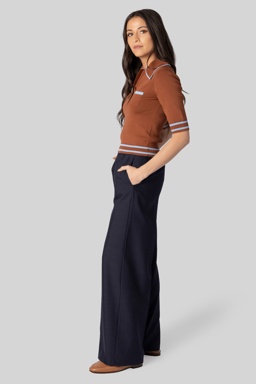 Pull On Wide Leg Trouser - Forte Forte