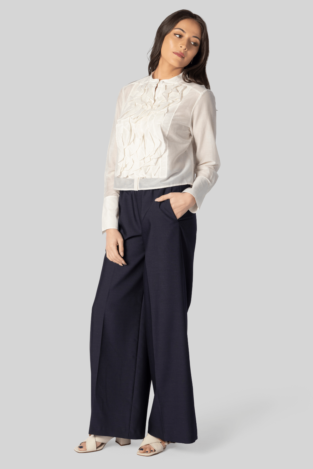 Pull On Wide Leg Trouser - Forte Forte