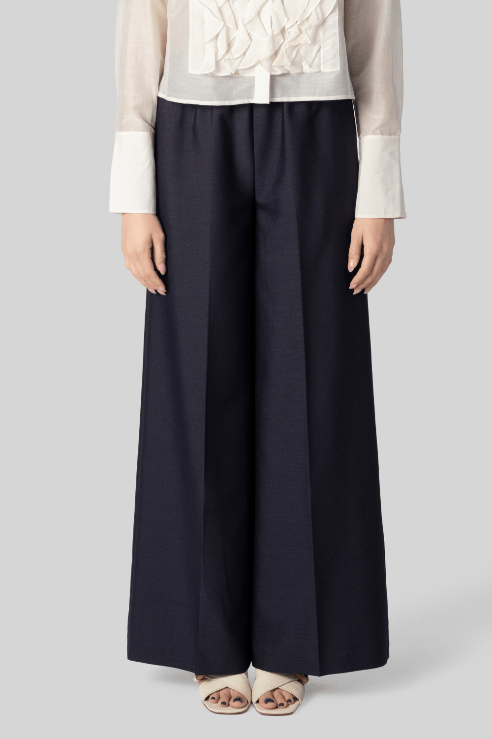 Pull On Wide Leg Trouser - Forte Forte