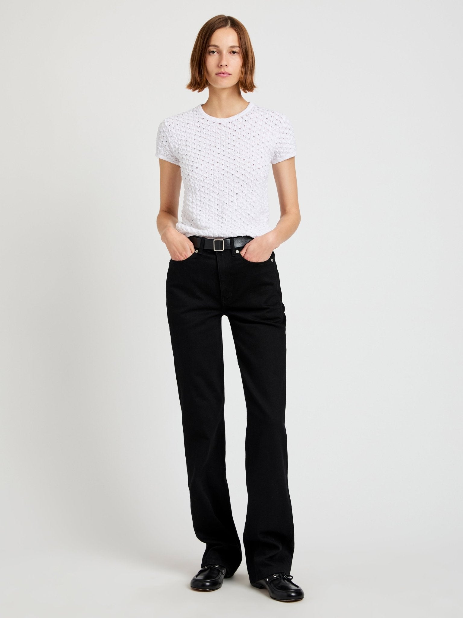 Quincy Crochet Top - Proenza Schouler White Label