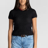 Quincy Crochet Top - Proenza Schouler White Label