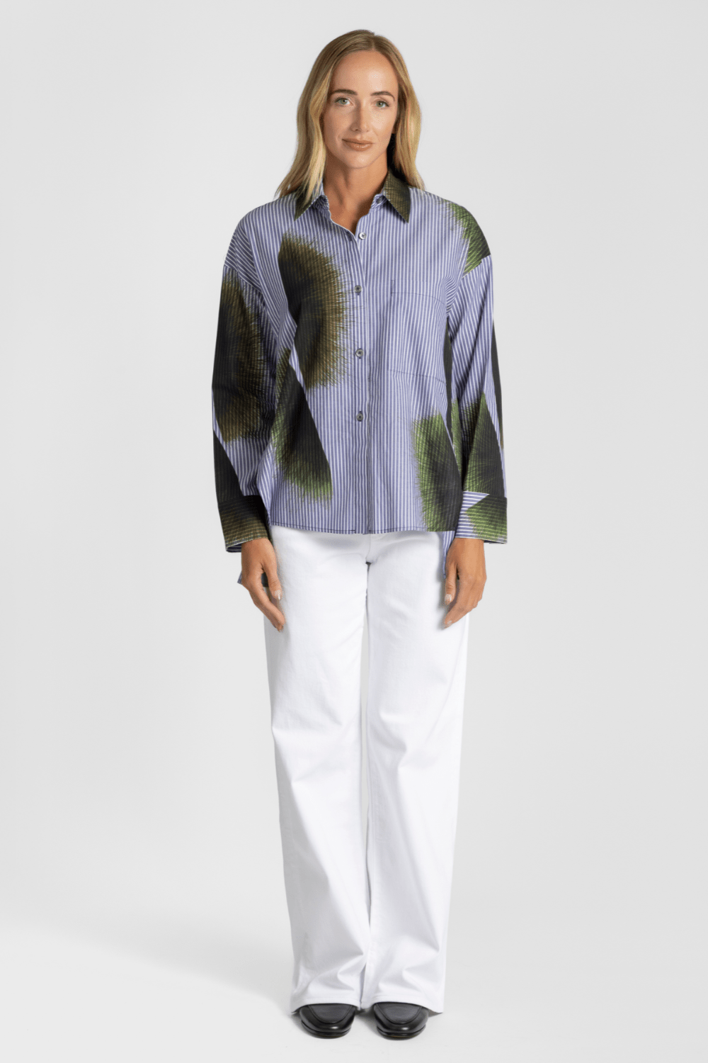 Radiant Objects Striped Top - Odeeh