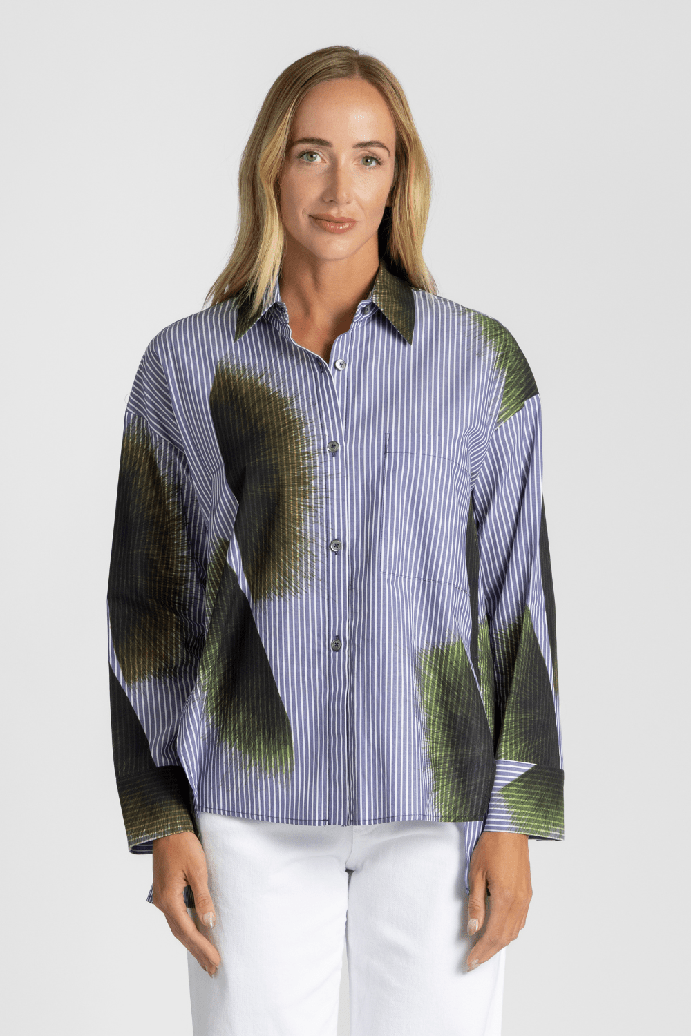Radiant Objects Striped Top - Odeeh