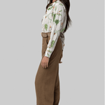 Relaxed Floral Button Down Shirt - Cara Cara