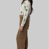Relaxed Floral Button Down Shirt - Cara Cara