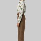 Relaxed Floral Button Down Shirt - Cara Cara