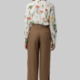 Relaxed Floral Button Down Shirt - Cara Cara