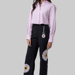 Renata Cropped Button Down Shirt - Simkhai