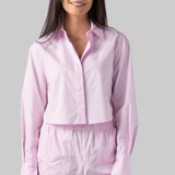 Renata Cropped Button Down Shirt - Simkhai