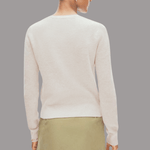 Ribbed Henley - White + Warren