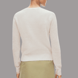 Ribbed Henley - White + Warren