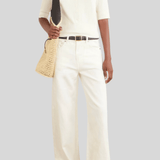 Ribbed Short Sleeve Knit Top - TWP