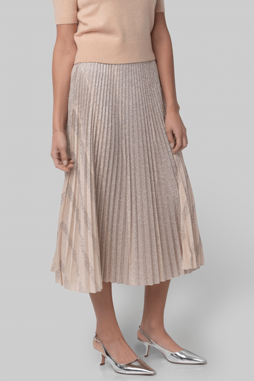 Rising Sun Plisse Skirt - Forte Forte