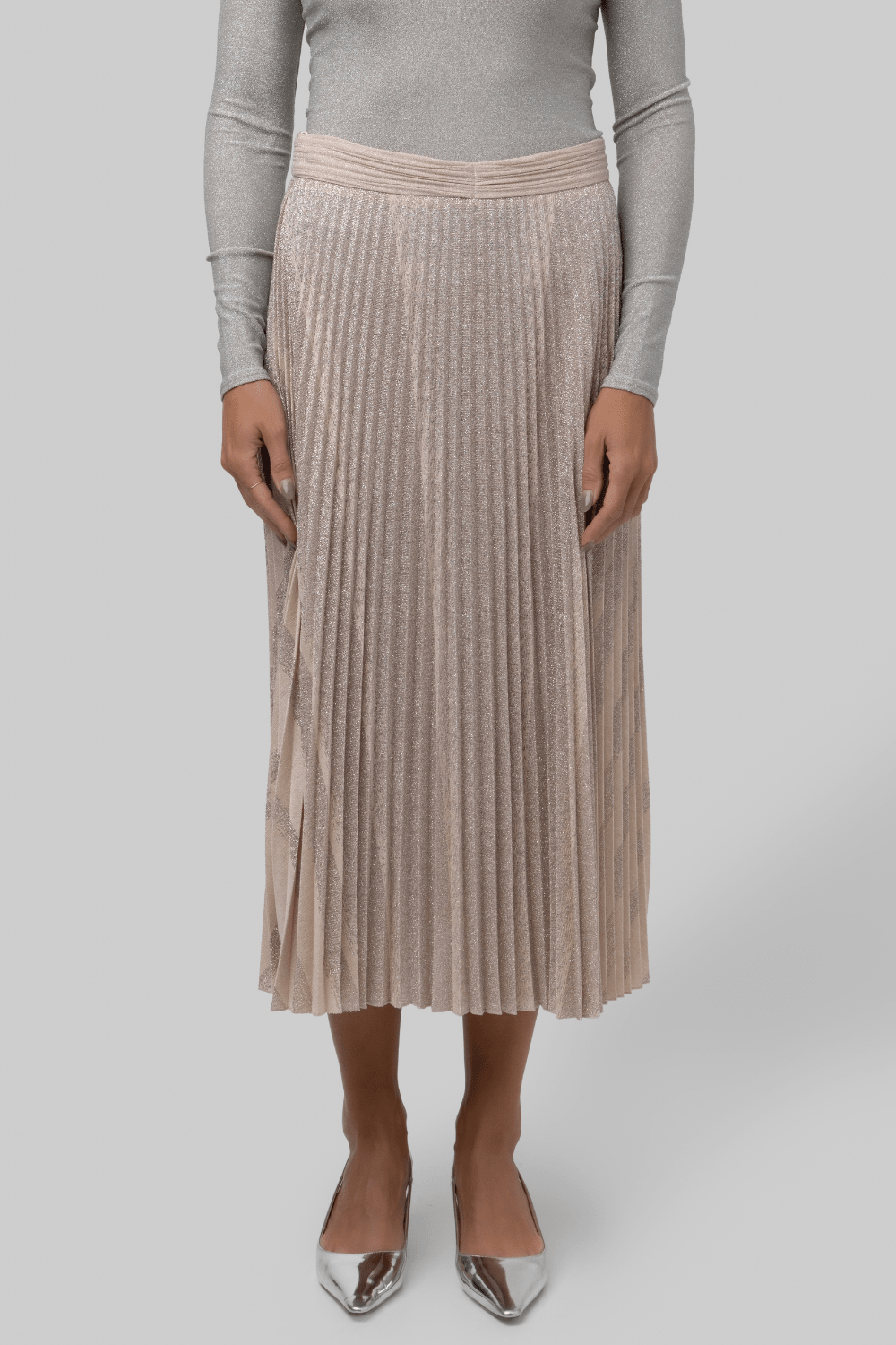 Rising Sun Plisse Skirt - Forte Forte