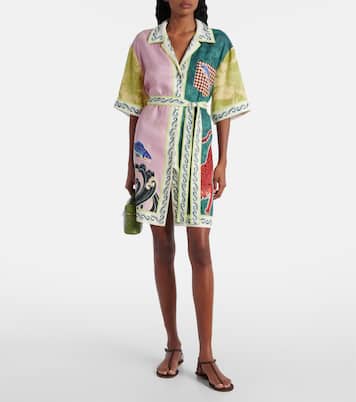 Rochester Mini Shirtdress - Alemais