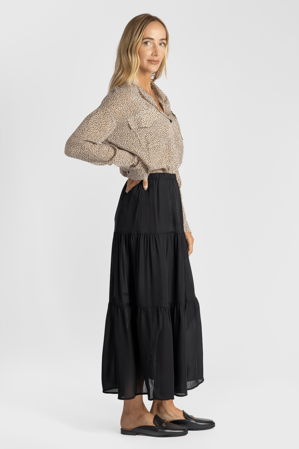 Ruffle Maxi Skirt - SPRWMN