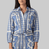 Rumson Tie Top - Cara Cara