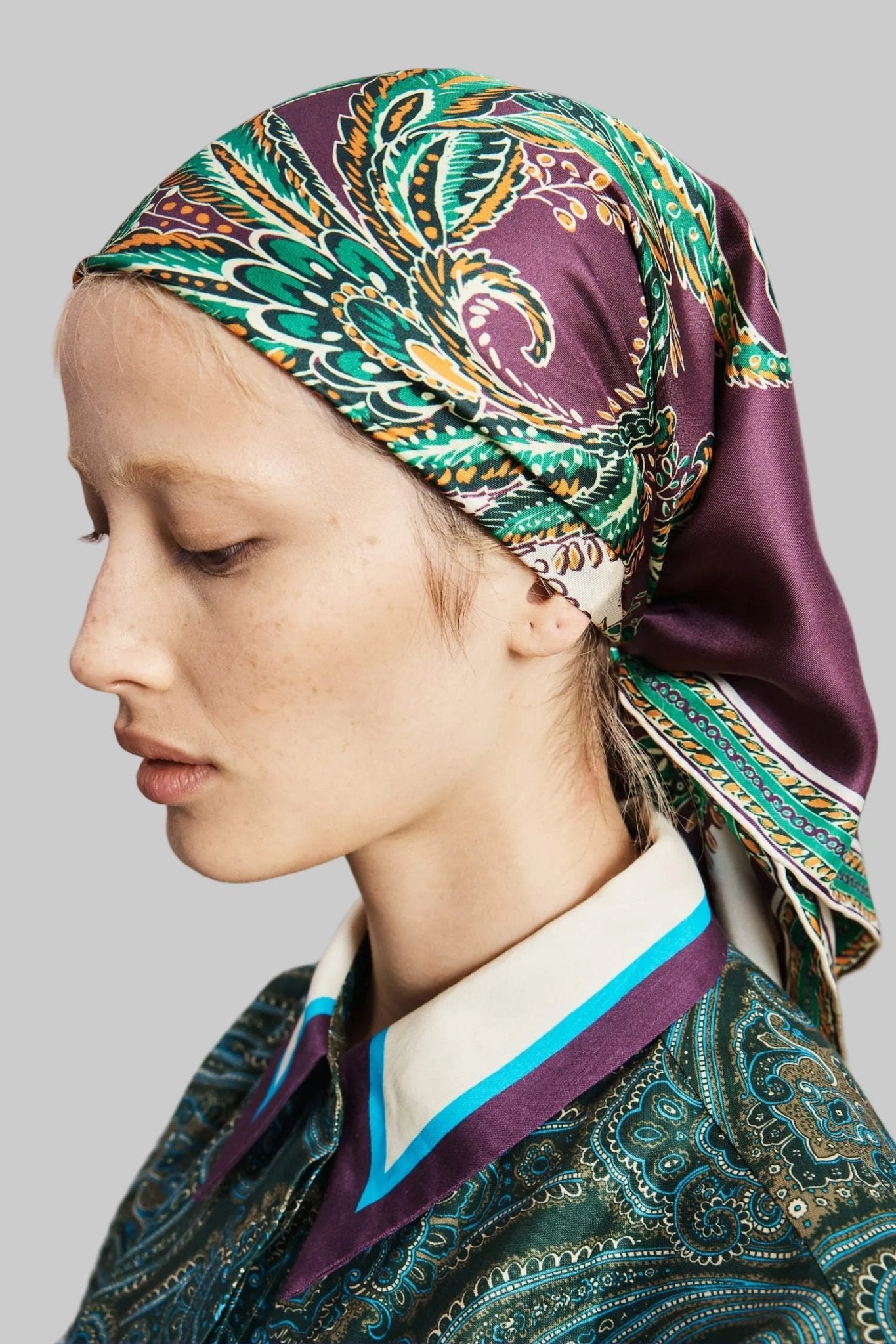 Ruthie Silk Scarf - Alemais