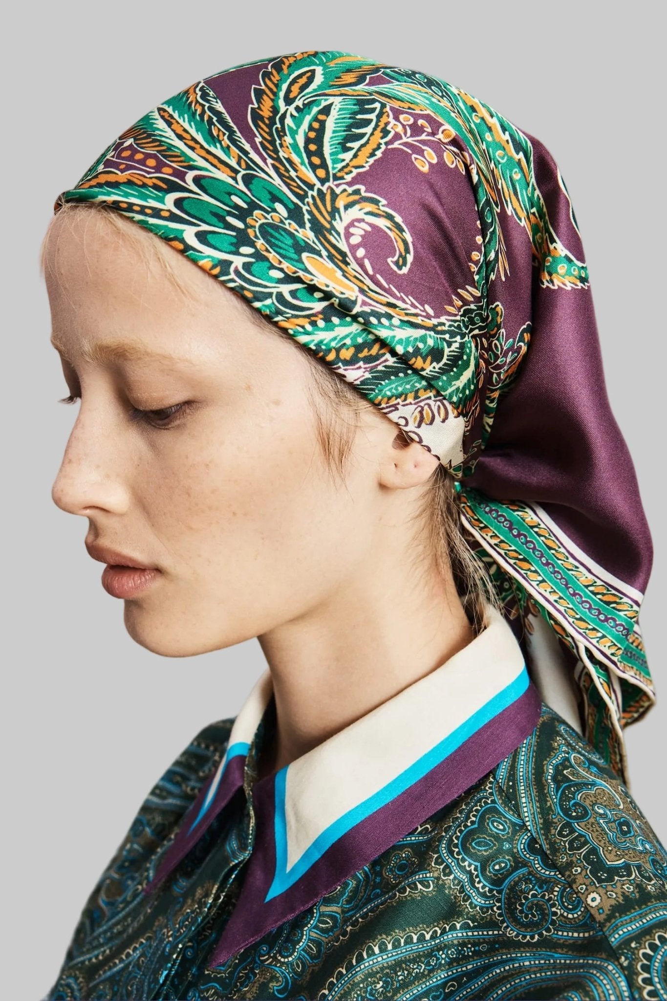 Ruthie Silk Scarf - Alemais