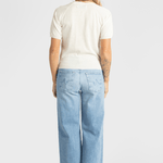 Saige Wide - Leg Crop Jean - AG