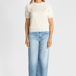 Saige Wide - Leg Crop Jean - AG